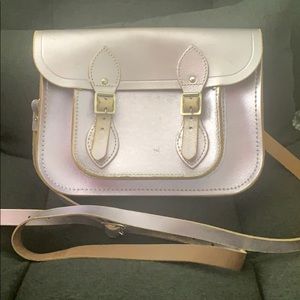 The Cambridge Satchel Company purple leather bag